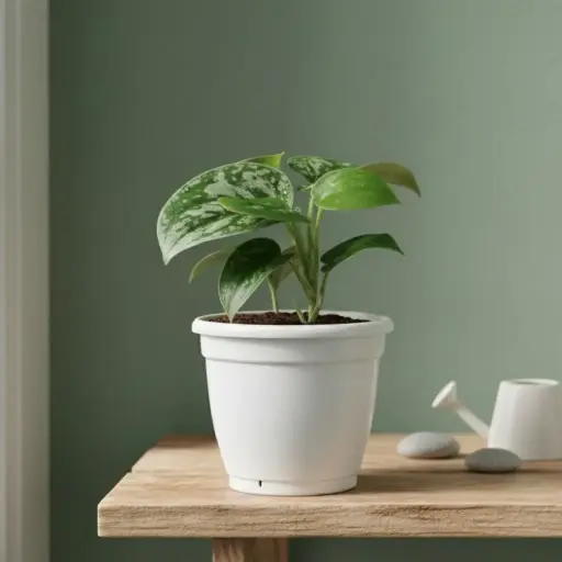 सैटिन पोथोस, सिल्वर पोथोस,  सिंडैप्सस पिक्टस