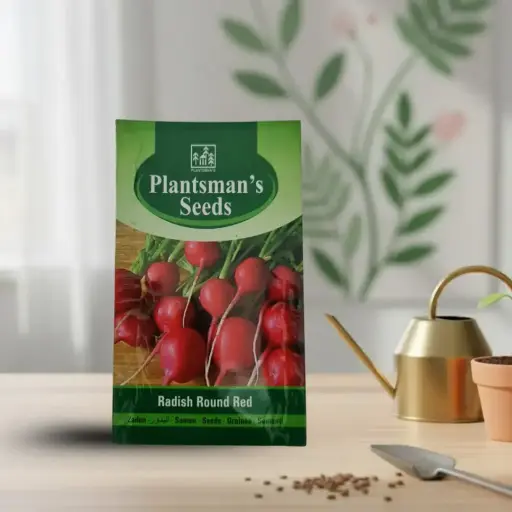 सीड रॅडिश राउंड रेड
