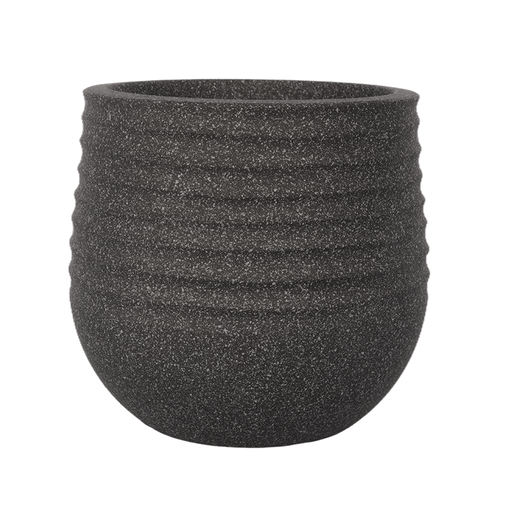 Pot Mediterranean Black Tall