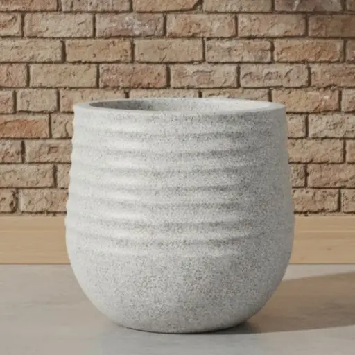 Pot Mediterranean Beige Tall