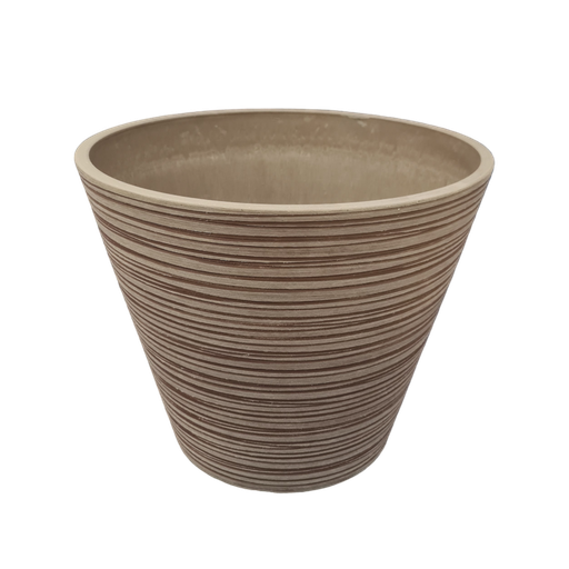 Pot Carved Lines C