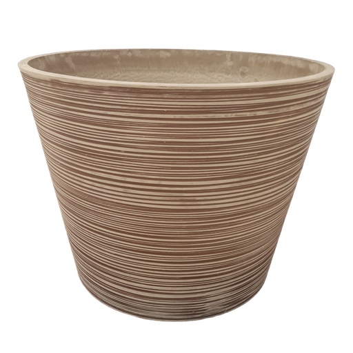 Pot Carved Lines B